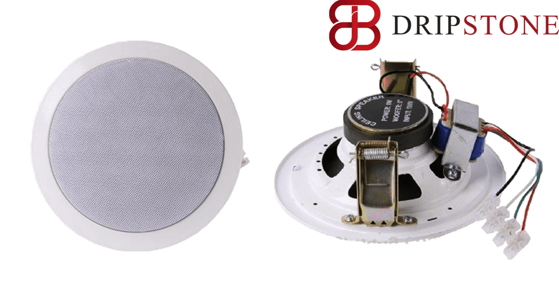 DirpStone CEILING SPEAKER 8" 15W سماعة سقف 8" (15 واط) لون أبيض