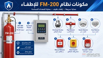 FM 200 Fire Suppression system
