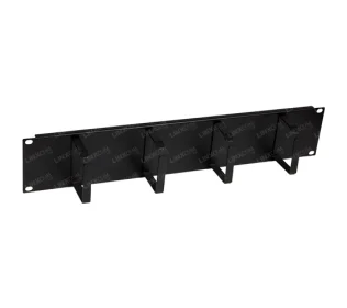 Linxcom 1U Ring Type Cable Management Bar