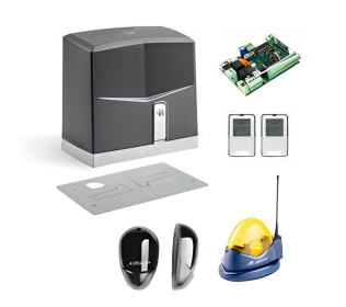 Allmatic MOVEO 600kg 230V Sliding Gate Motor Kit