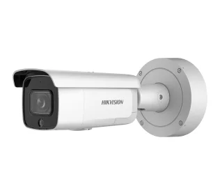 4MP AcuSense Strobe Light and Audible Warning Motorized Varifocal Bullet Network Camera