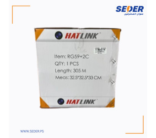 Hat Link Cable RG59+2DC SPOOL@NYY Outdoor