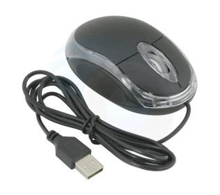 Office Mouse 3-Button Optical Wheel USB Wired Mouse&rlm;