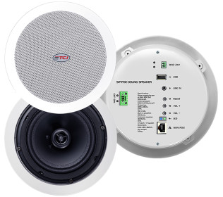 TCI POE Ceiling Speaker TCI-C30POE 25W