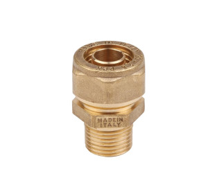 نبل 3/8 خارجي على 12 ملم عدسة لغاز الإطفاء | Straight Nipple