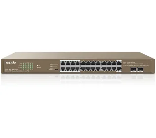 Tenda POE Switch 24Port 410Watt 24GE with 2SFP