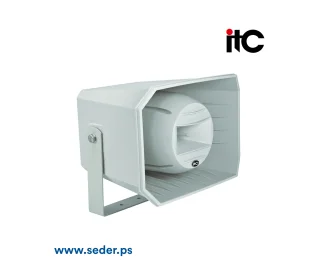 ITC T-710K Weatherproof Horn Speake With Tweteer (25W-50W) سماعة بوق