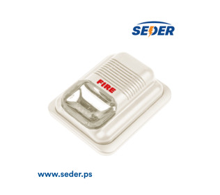 LED Fire Strobe Siren with Red Sticker TL-514