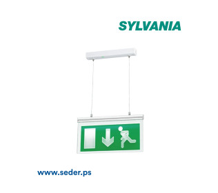 Sylvania ADJ SUSP LED EXIT SIGN ARROW DOWN