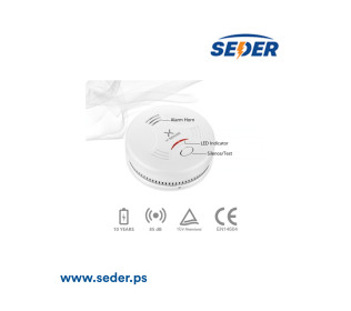 SD11 Standalone Photoelectric Smoke Alarm Detector with 10 Year Battery