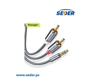 Essager Aux RCA Audio 3.5 to 2 RCA Cable