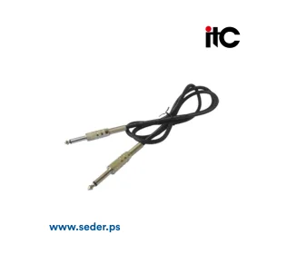 ITC 6.35 Single Plug - 6.35 Single Plug,1.2m