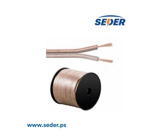 SPEAKER CABLE 100M 2X1.5 Tranparent