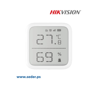 Hikvision Wireless Temperature & Humidity Detector DS-PDTPH-E-WB