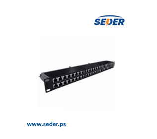 Blank Patch Panel 24 Port Wide