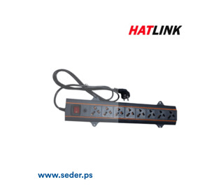 Hatlink PDU Power strip 6 outlets