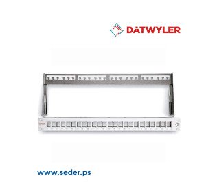 Datwayler Patch Panel 24x Empty Black Sheilded