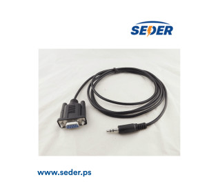 Serial Cable to AUX Audio Plug Jack Rs232 Male 9pin