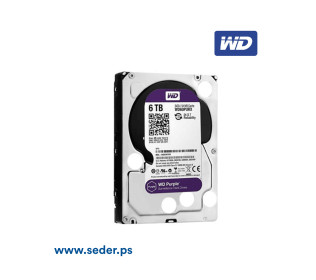 WD Purple Surveillance Hard Drive - 6TB HDD