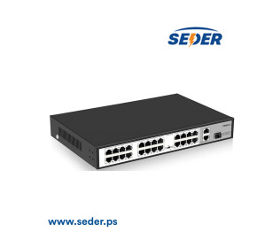 Boost Link 24 Port 10/100 Smart POE Switch