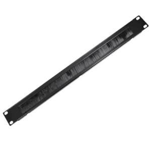 Canovate Air Patch Panel 1U , 1.5 mm Steel, Black