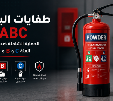 طفايات البودرة ABC: خط الدفاع الأول ضد الحرائق في المنازل والمنشآت