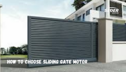 ماتورات بوابات السحاب Sliding Gates وملحقاتها