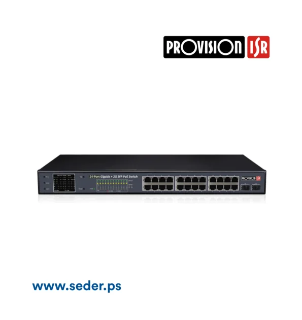 ProVision POE Switch 24 Port PoES-24380GCL+2SFP - شـركـة السـدر للخدمات ...