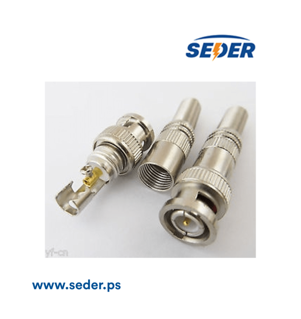 RG59 BNC Connector Screw Type شـركـة السـدر للخدمات الكهربائية و