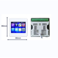 In‑Wall Amplifier 4&times;25W T‑B425 with 3.5" Screen