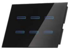 Smart WI-FI switch for lighting 6 SW-4GEV6/W