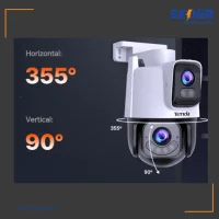 6MP Dual-lens Outdoor WiFi Pan/Tilt Camera-CH9