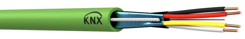 KNX Cable 2X2X0.8 mm +0.4mm LSZH