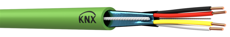KNX Cable 2X2X0.8 mm +0.4mm LSZH