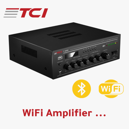 WIFI/USB/BT MIXING AMPLIFIER T-W60
