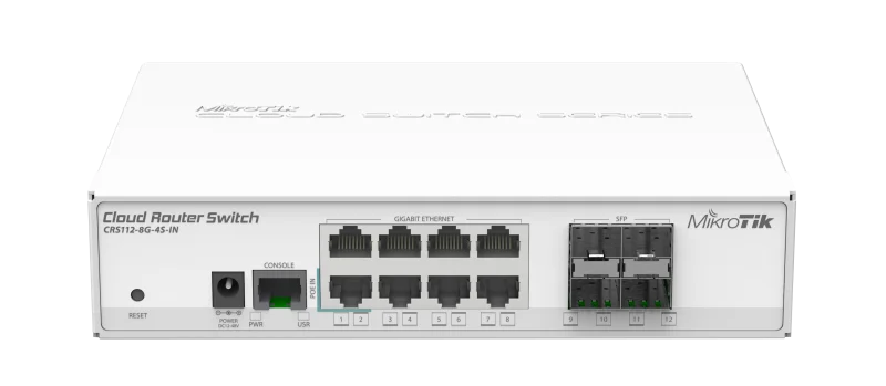 MikroTik Cloud Router Switch CRS112-8G-4S-IN