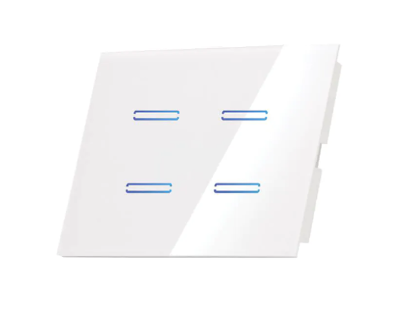 Smart WI-FI switch for lighting 4 White SW-3GEV4/W