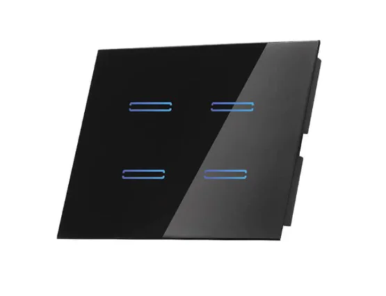 Smart WI-FI switch for lighting 4 Black SW-3GEV4/B