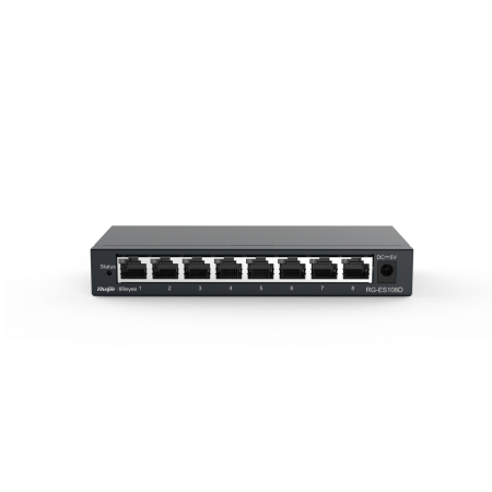 Ruijie 8-port 10/100Mbps Desktop Unmanaged Switch RG-ES108D