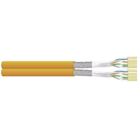 Datwyler CAT 6A SFTP LAN Cable CU 7060 4P / 2X4P F8