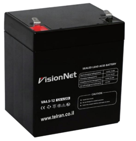 VisionNet SEALED LEAD ACID Rechargeable BATTERY 12V-4.5AH