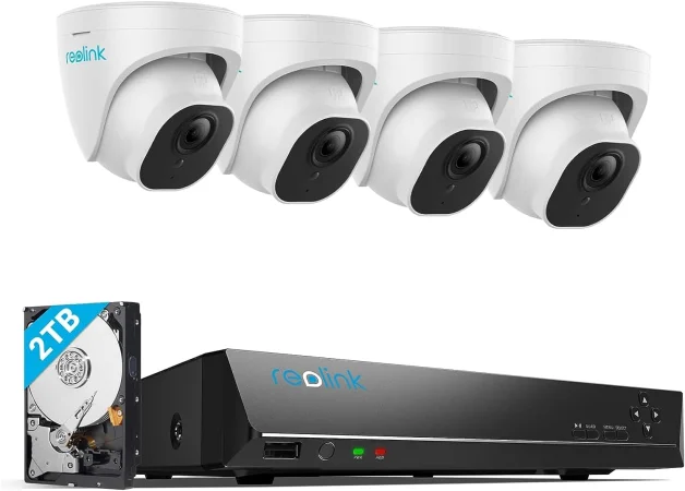 Reolink RLK8-820D4-A 8MP Security Kit