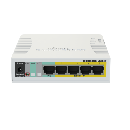 MikroTik PoE Switch CSS106-1G-4P-1S