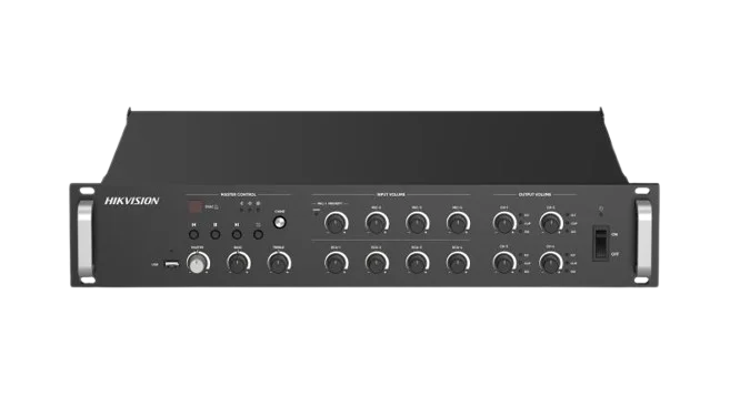 DS-QAZ1A1000G1-VB4 1000W 4-Zone Network Amplifier