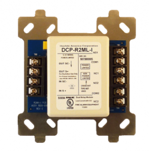DUAL RELAY MODULE, 2 AMPS WITH ISOLATOR DCP-R2ML-I