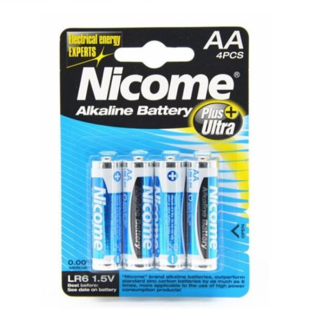 Nicome Battery AA 1.5V LR6/4B