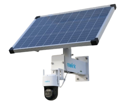 Reolink TrackMix LTE Plus + Solar Panel4G Dual-Lens PTZ Battery Security Camera with 24/7 Recording