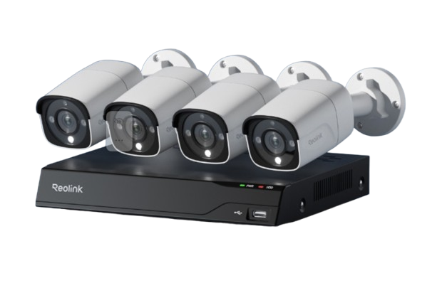 Reolink NVS8-12MB4 Smart 12MP PoE Surveillance Kit with Spotlight & 24/7 Recording