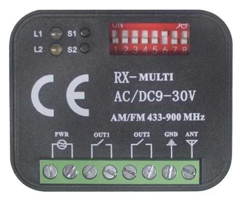 Reciver Module with Multi Remote 2-Relay