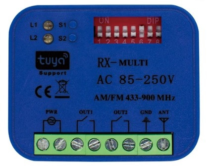 Tuya WI-FI Reciver Module with Multi Remote